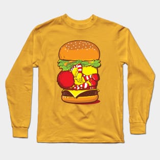 McClown Burger Long Sleeve T-Shirt